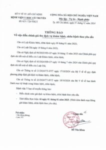 Bang gia dich vu kham benh chua benh theo yeu cau ap dung ngay 01012025 pdf