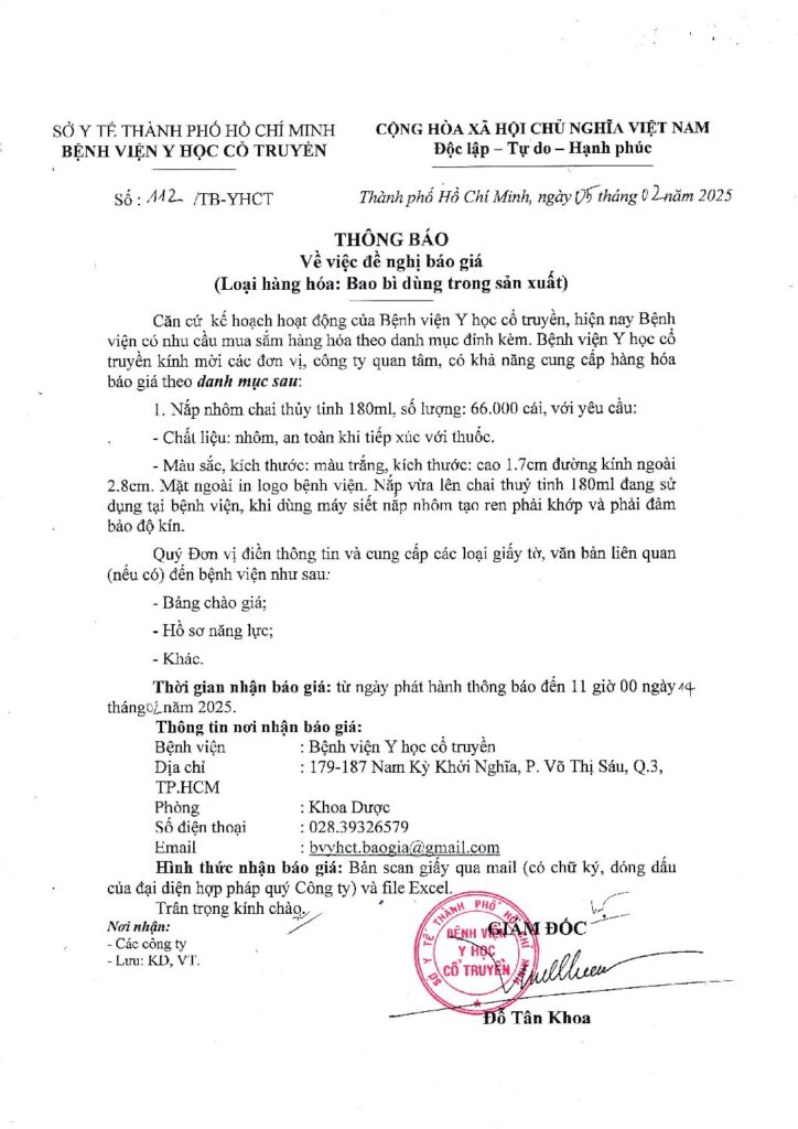 112 TB YHCT Ngay 05 02 2025 Nap nhom chai thuy tinh pdf