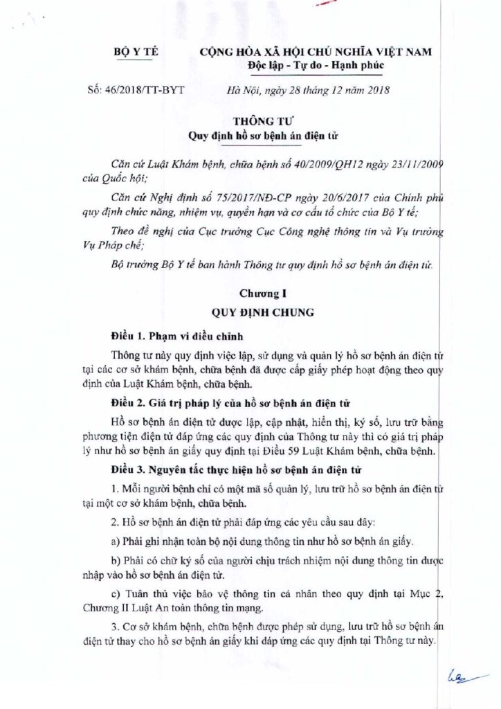 BYT Thong tu 46.2018.TT BYT Quy dinh ho so BADT pdf