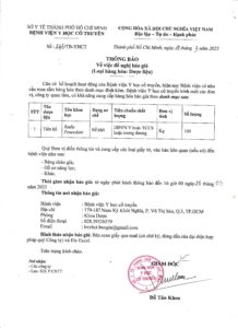 246 TB YHCT ngay 18 03 2025 Bao gia Tien ho pdf