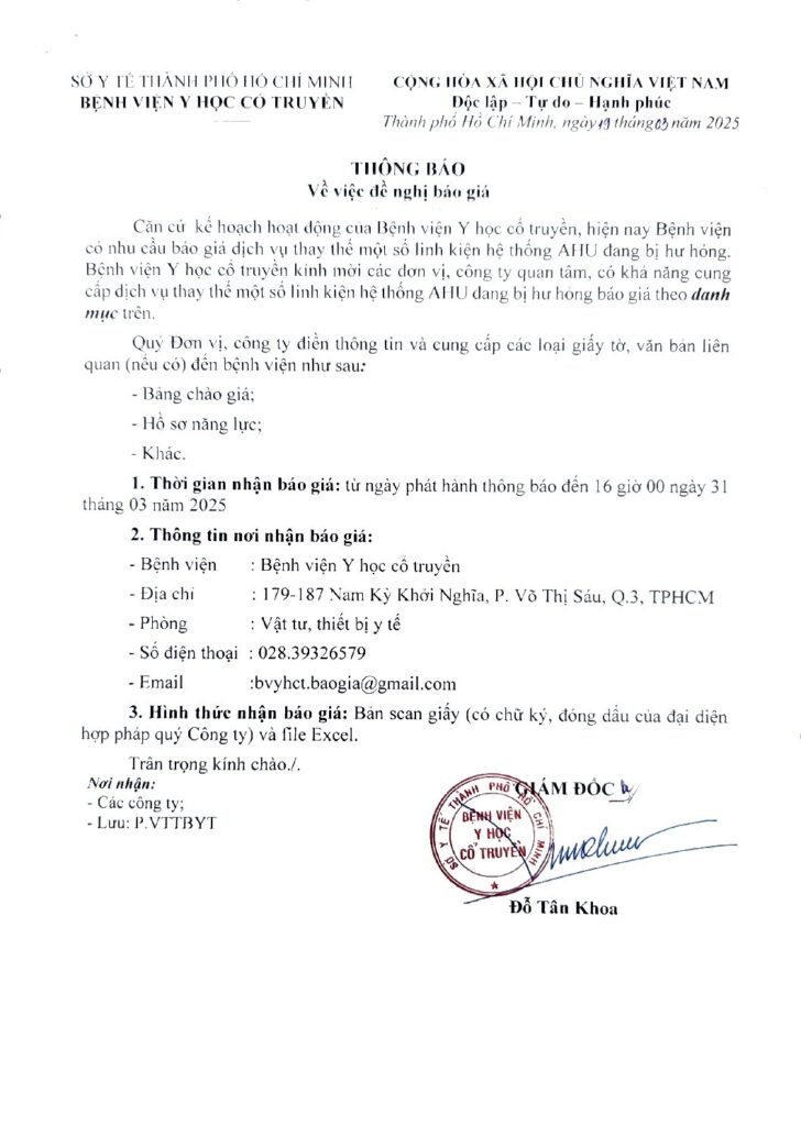 Thong bao gia 19 03 2025 thay the linh kien AHU pdf