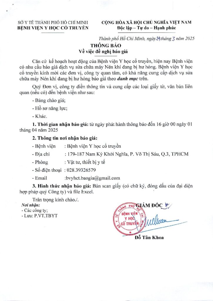 THONG BAO CHAO GIA 2403 2025 SUA CHUA MAY NEN KHI KDUOC 0001 pdf