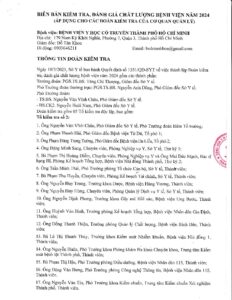 BIEN BAN KIEM TRA DANH GIA CHAT LUONG BENH VIEN NAM 2024 DOAN SYT pdf