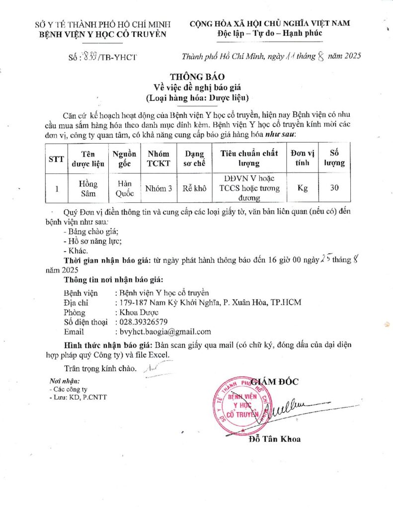 TB 839 yeu cau bao gia pdf